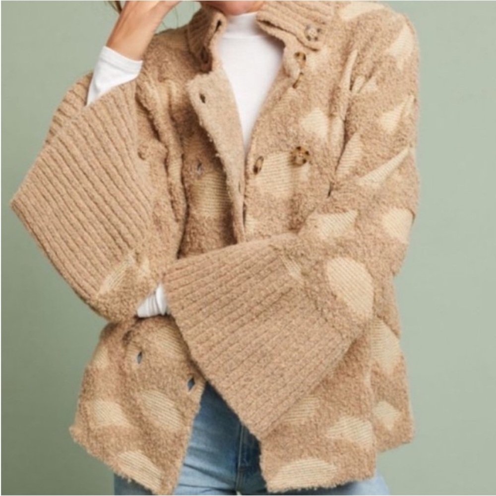 Rosie Niera for Anthro Bell Sleeve Cardigan